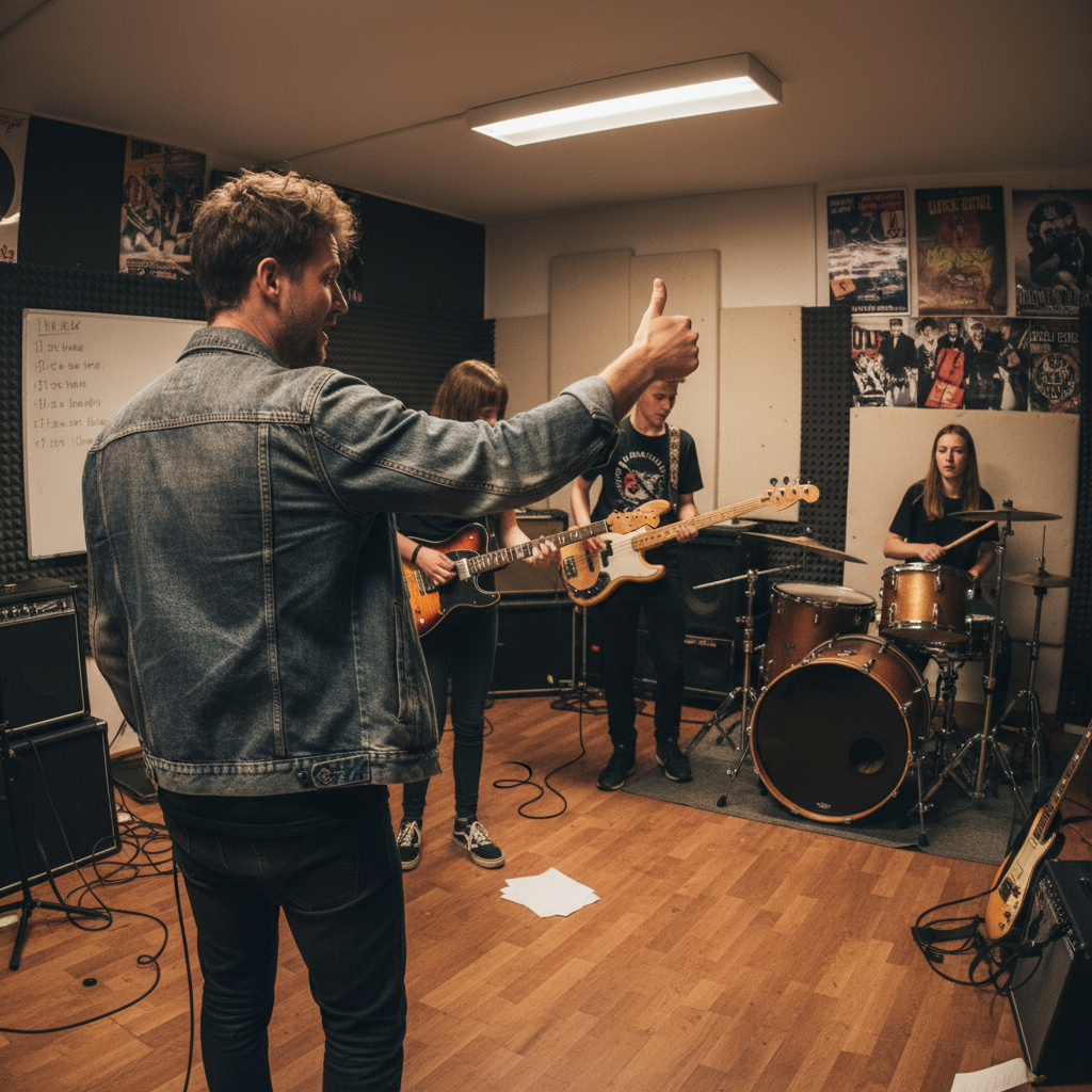 Gitarrenschüler 4